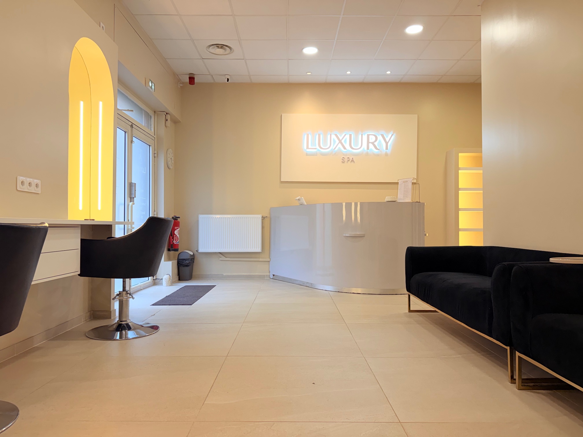 Accueil Luxury Spa et salon d'attente